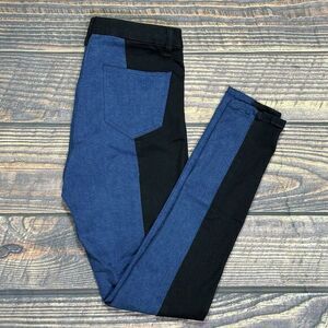 ASOS Denim Black‎ Blue Two Tone Jeans Size 32x32 NEW NWT Stretch Skinny Ankle